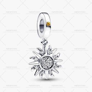 Pandora Sparkling Sun Dangle Charm